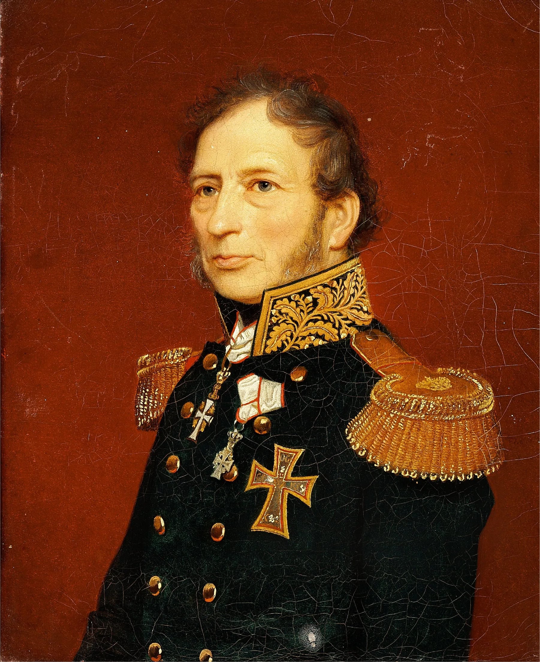 Portrait of Frederik Sporon (1783–1867) – memorial page