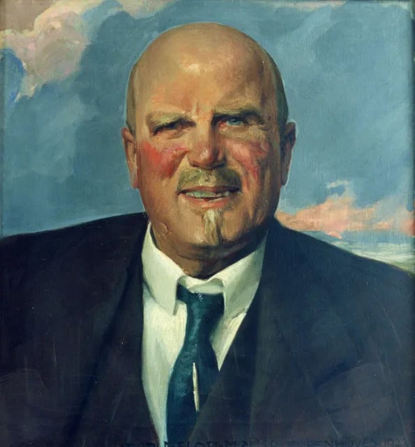 Portrait of H.D. Kloppenborg-Skrumsager (1868–1930) – memorial page