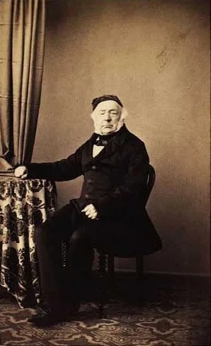 Porträt von Hans Jørgen Blom (1792–1864) – Gedenkseite