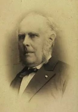 Portrait of Hans Øllgaard (1837–1895) – memorial page