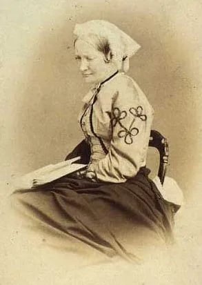 Porträt von Hansine Andræ (1817–1898) – Gedenkseite