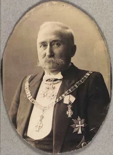 Portrait of Henning Matzen (1840–1910) – memorial page