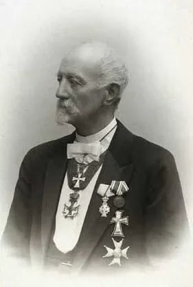 Portrait of Henrik Castenschiold (1818–1908) – memorial page