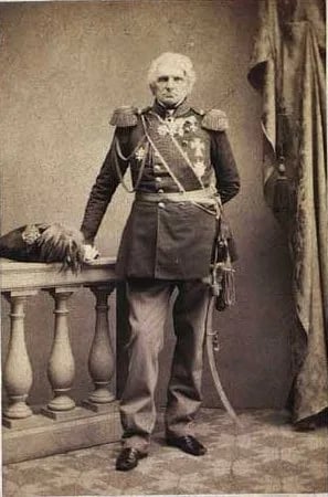 Portrait of Henrik Fensmark (1797–1871) – memorial page