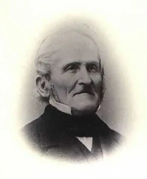 Porträt von Henrik Wellejus Jacobæus (1807–1885) – Gedenkseite