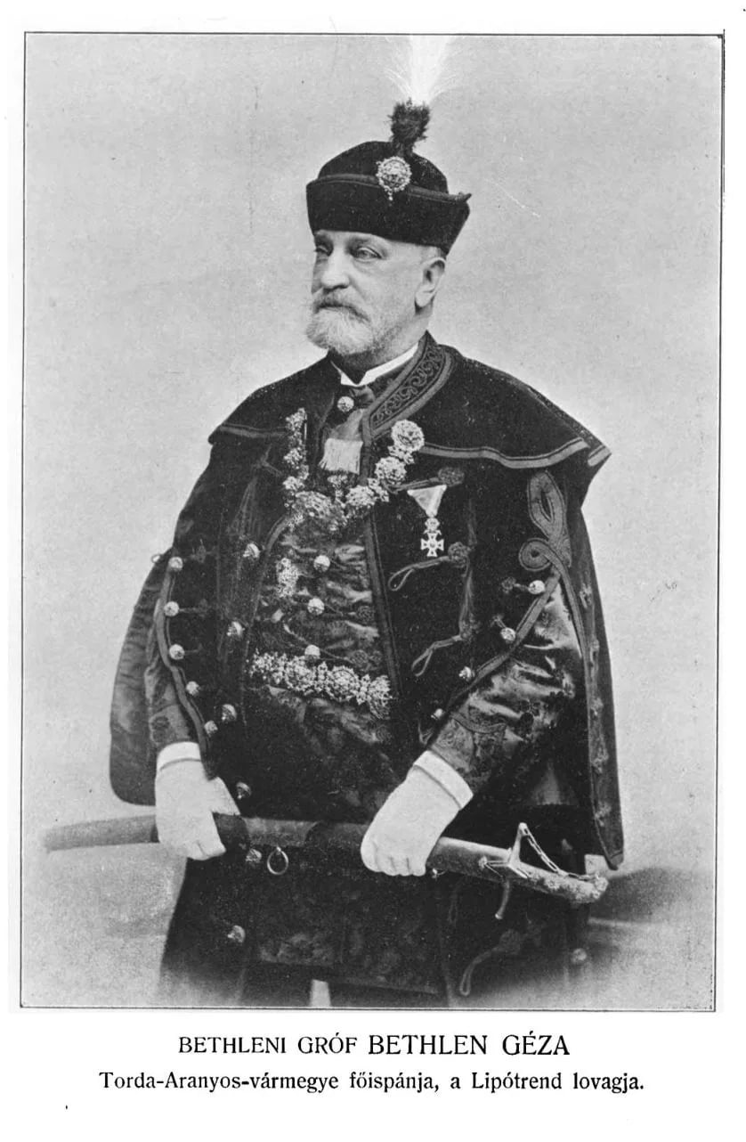 Portrait of Géza Bethlen (1838–1911) – memorial page
