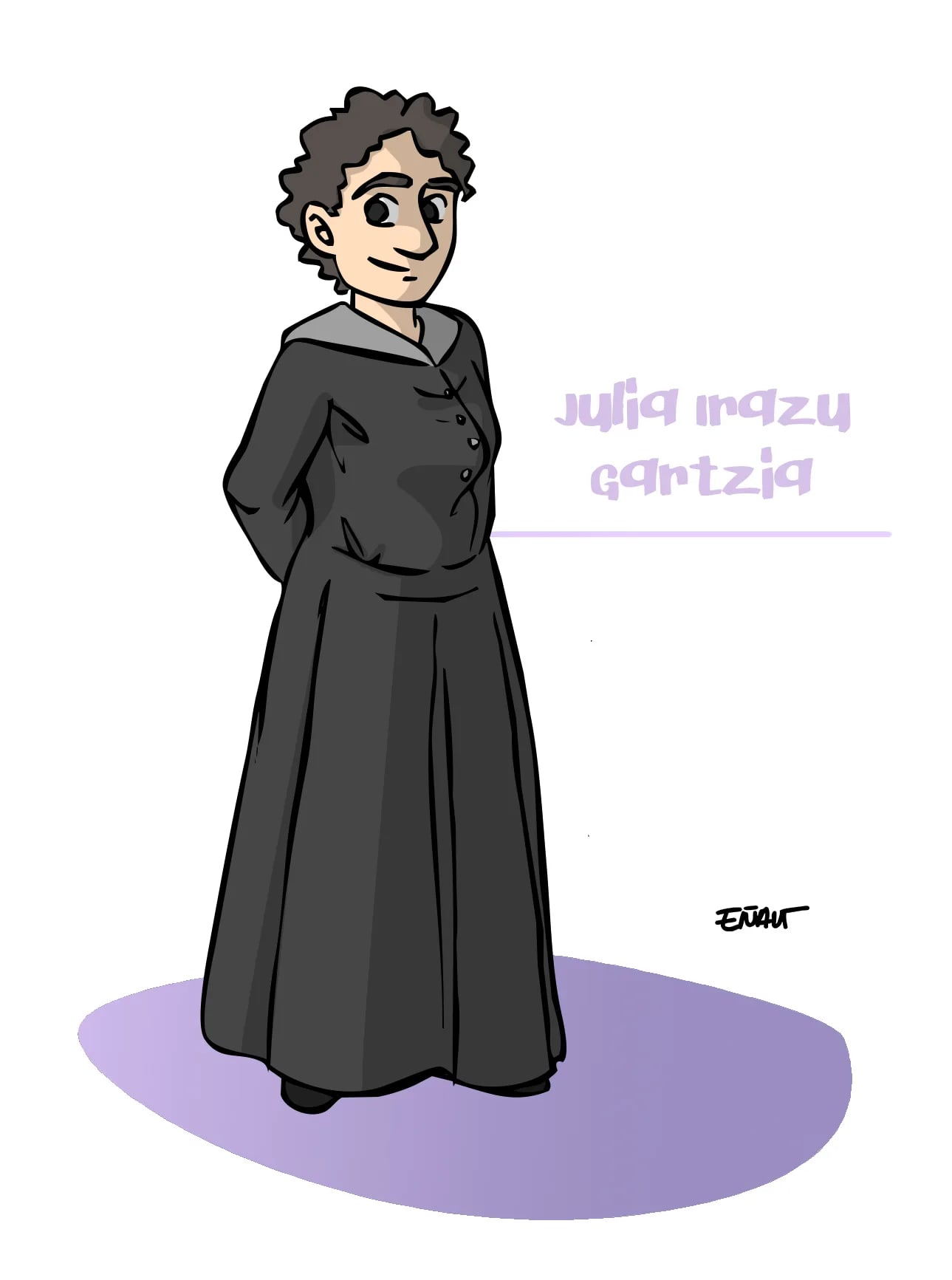 Portrait of Julia Irazu Gartzia (1892–1979) – memorial page
