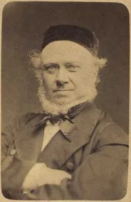 Portrait of Immanuel Barfod (1820–1896) – memorial page