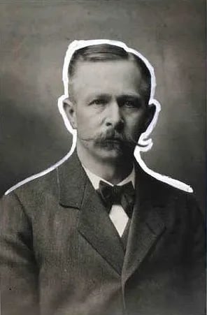 Porträt von Jens Clausager (1866–1933) – Gedenkseite