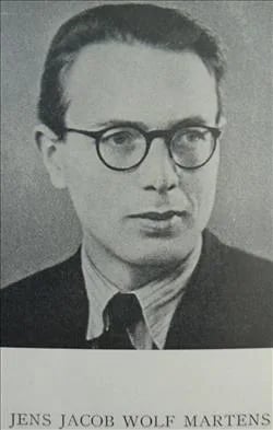 Portrait of Jens Jakob Wolf Martens (1920–1944) – memorial page