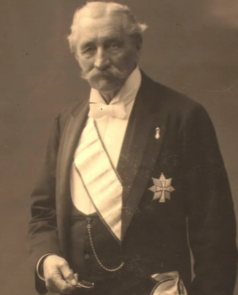 Porträt von Jens Koefoed (1832–1913) – Gedenkseite