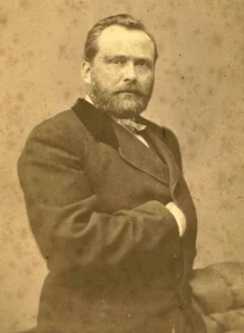 Porträt von Jens Nørregård (1838–1913) – Gedenkseite