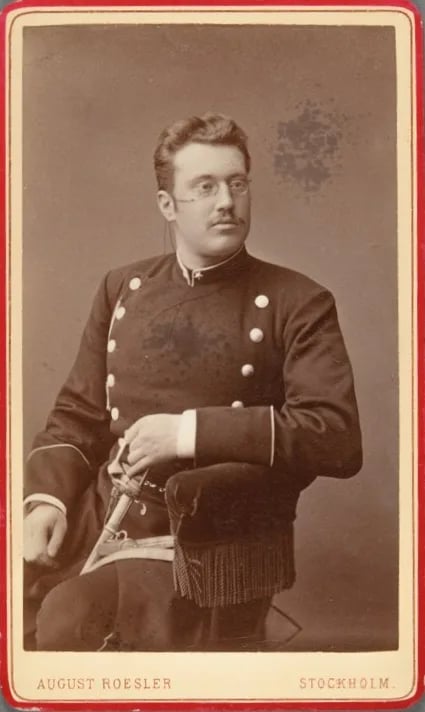 Porträt von Sigurd Ehrenborg (1855–1918) – Gedenkseite