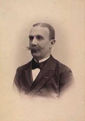 Portrait of Johan Hoppe (1841–1933) – memorial page