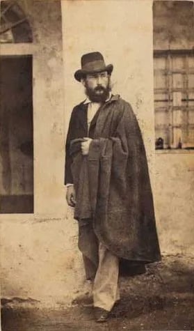Portrait of Johan Jochum Reinau (1836–1867) – memorial page