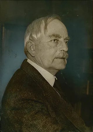 Portrait of Johannes Wilhjelm (1868–1938) – memorial page