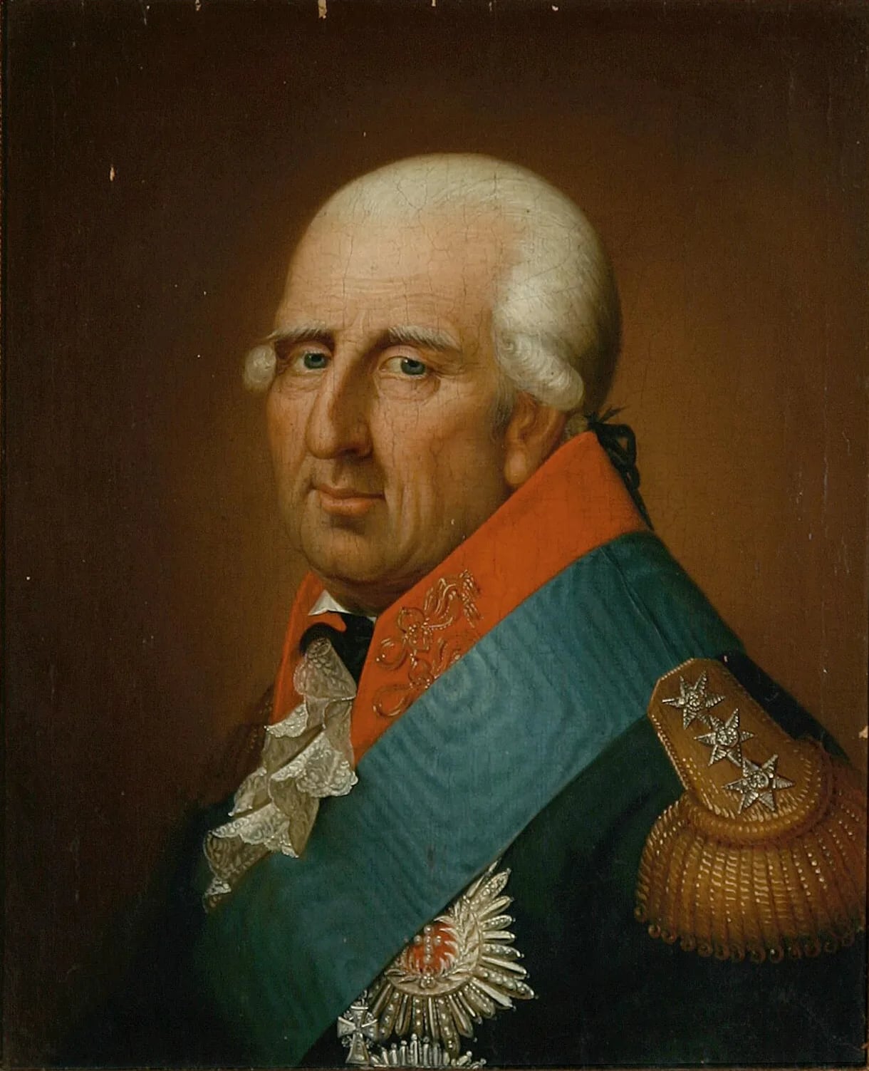Porträt von Jørgen Balthazar Winterfeldt (1732–1821) – Gedenkseite