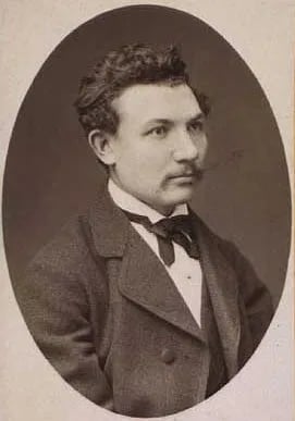 Porträt von Jørgen Larsen (1851–1910) – Gedenkseite