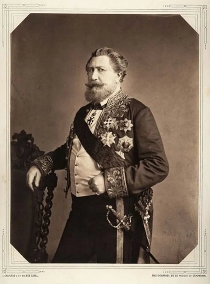 Porträt von Alfred Émilien de Nieuwerkerke (1811–1892) – Gedenkseite