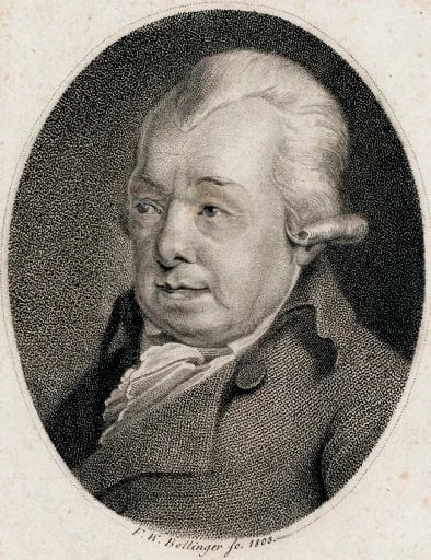 Porträt von Joseph Benda (1724–1804) – Gedenkseite