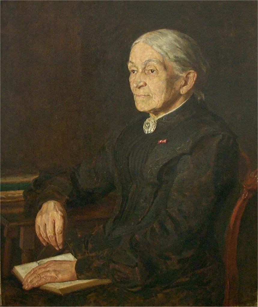Porträt von Louise Winteler (1834–1925) – Gedenkseite