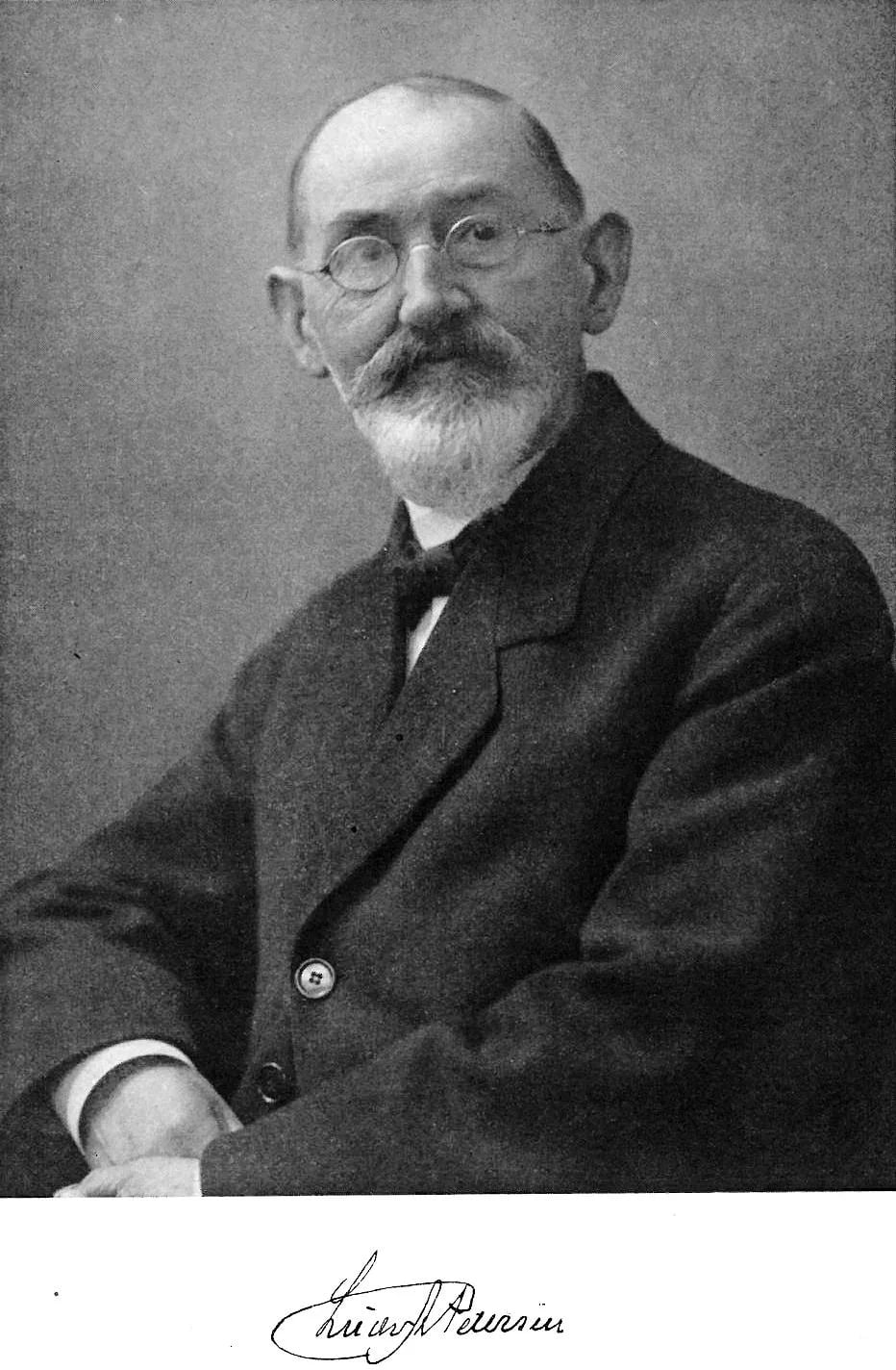 Portrait of Ludvig A. Petersen (1848–1935) – memorial page
