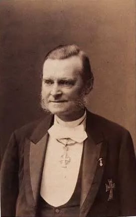Portrait of Ludvig Brockenhuus-Schack (1825–1906) – memorial page