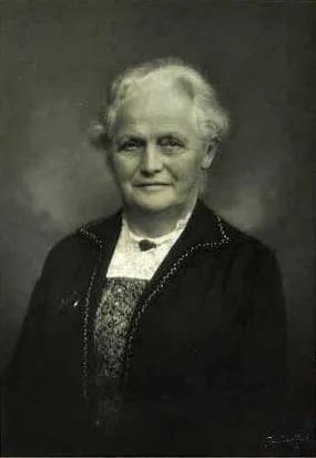 Porträt von Marie Christensen (1860–1935) – Gedenkseite