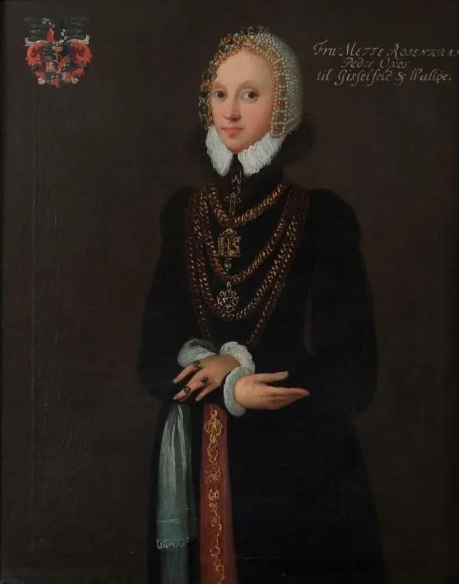 Portrait of Mette Rosenkrantz (1533–1588) – memorial page