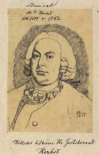 Porträt von Michael Johann Herbst (1699–1762) – Gedenkseite