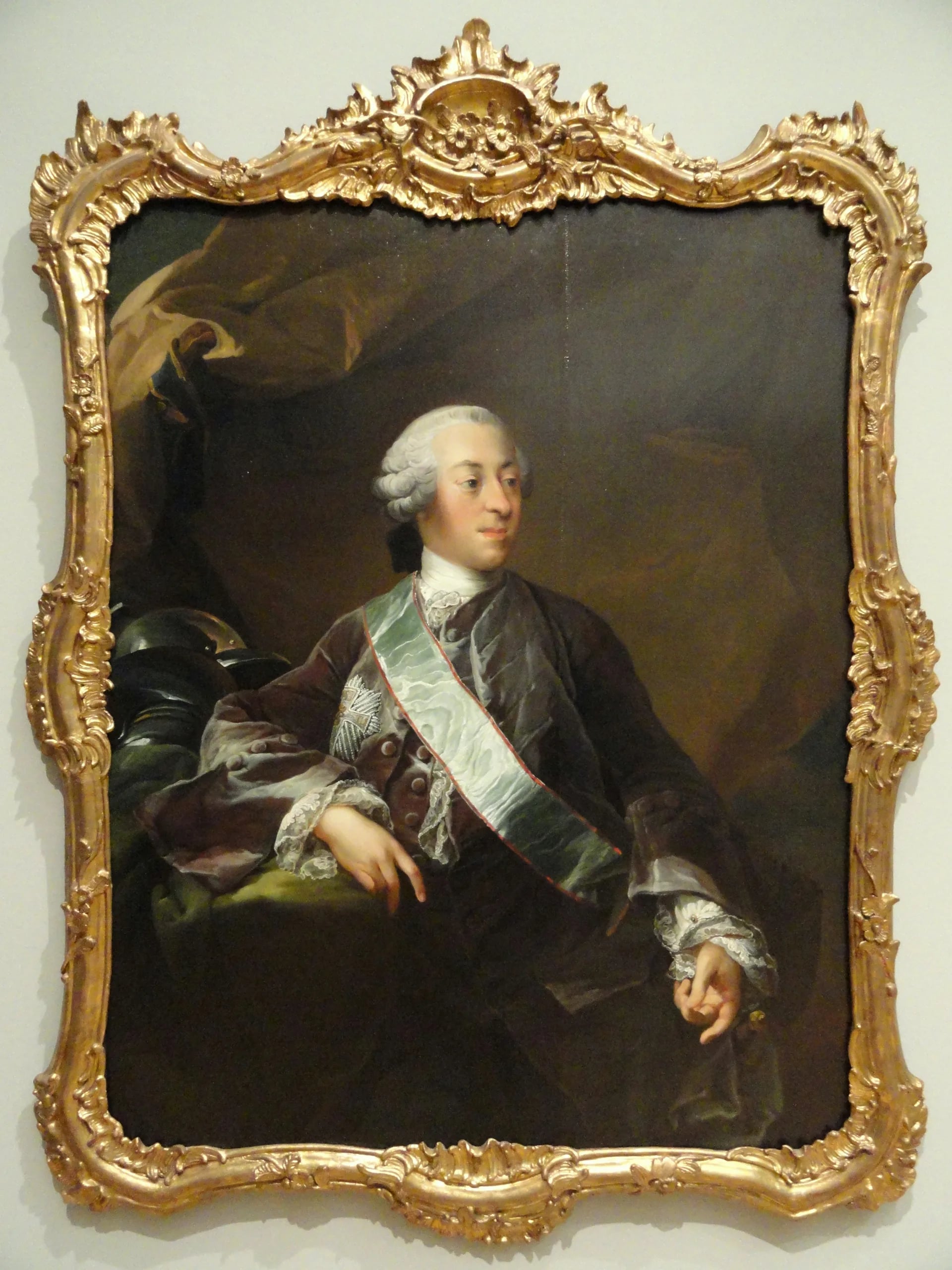 Porträt von Mogens Scheel von Plessen (1713–1749) – Gedenkseite