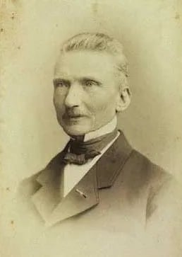 Portrait of Mozart Waagepetersen (1813–1885) – memorial page
