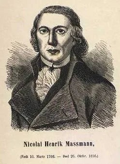 Porträt von Nicolaus Heinrich Massmann (1766–1816) – Gedenkseite