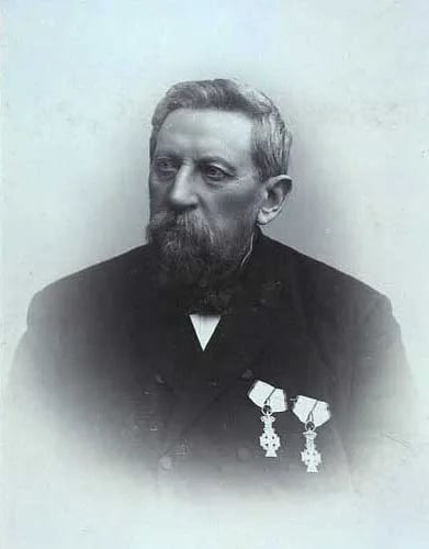 Porträt von Niels Andersen (1826–1907) – Gedenkseite