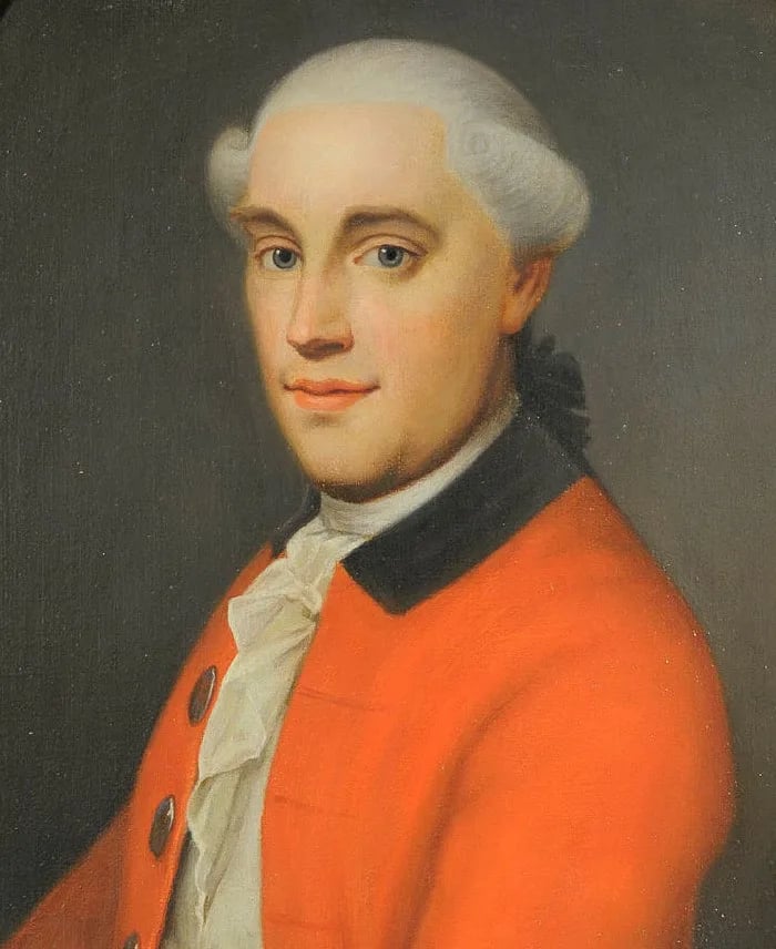 Portrait of Niels Lunde Reiersen (1742–1795) – memorial page