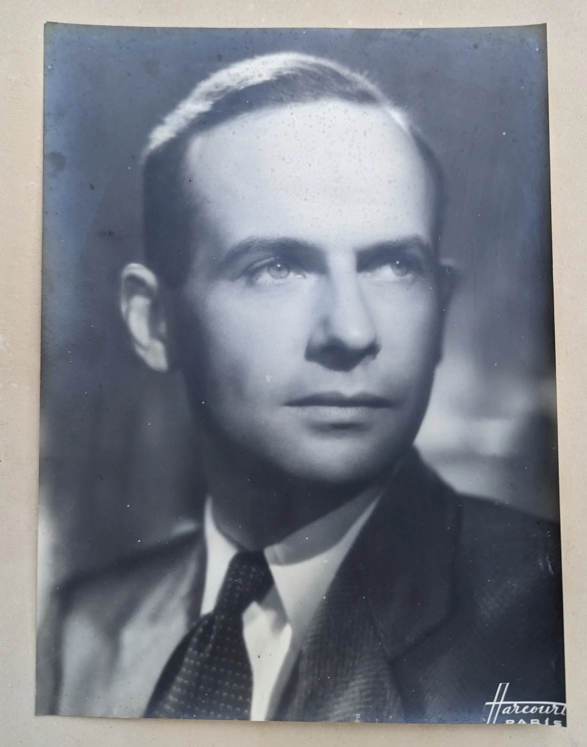 Porträt von Pierre du Passage (1905–1989) – Gedenkseite