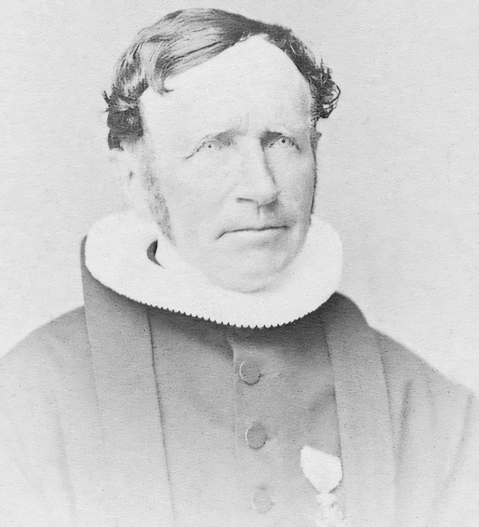 Porträt von Peter Fredrik Bassøe (1804–1889) – Gedenkseite