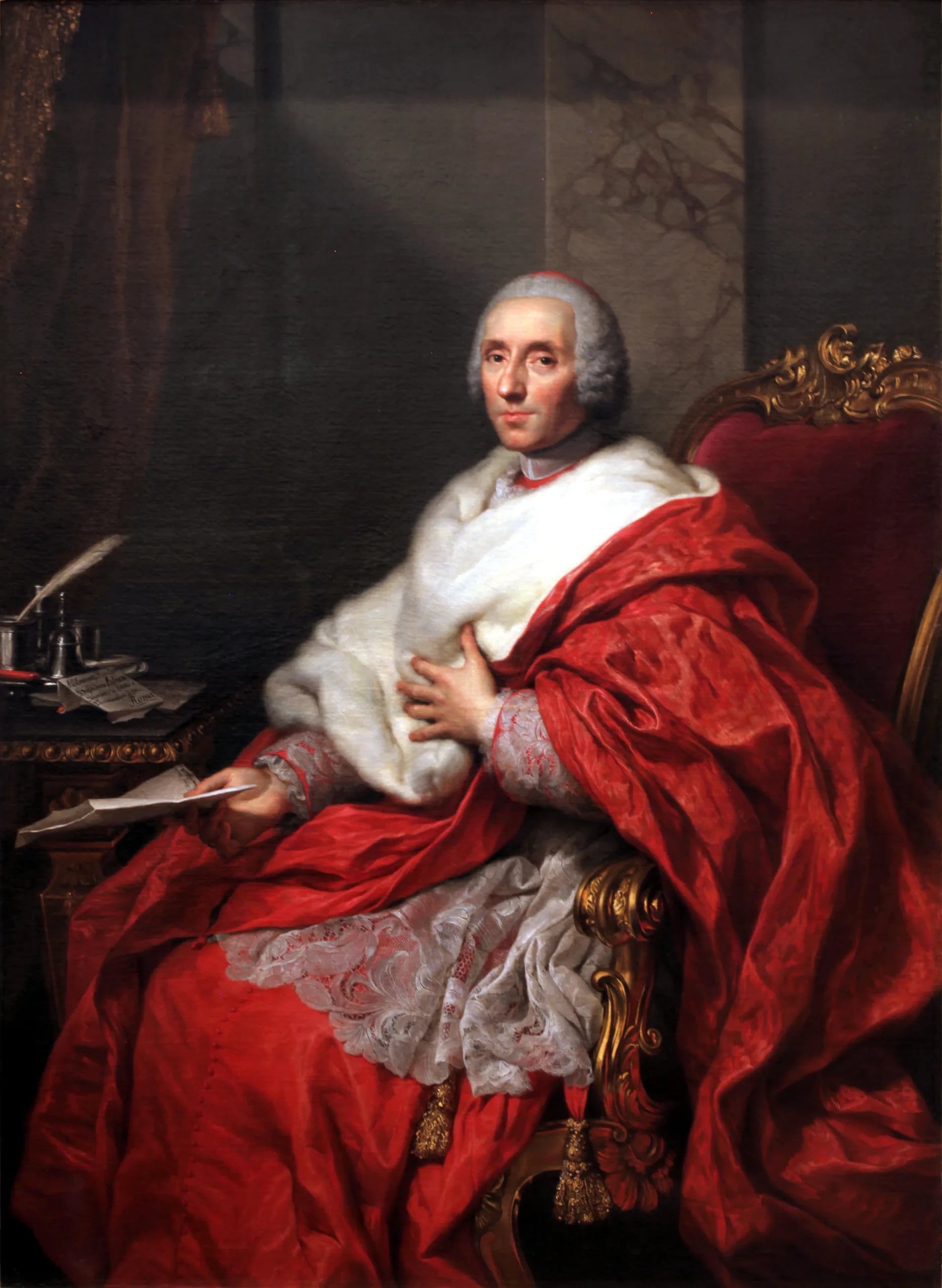 Porträt von Alberico Archinto (1698–1758) – Gedenkseite