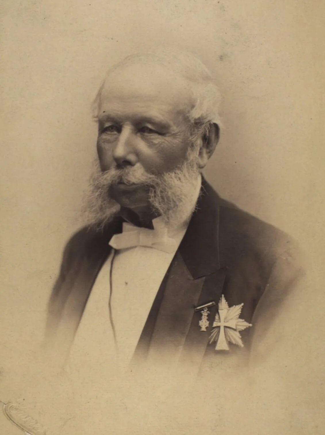 Portrait of Otto Rosenørn-Lehn (1821–1892) – memorial page