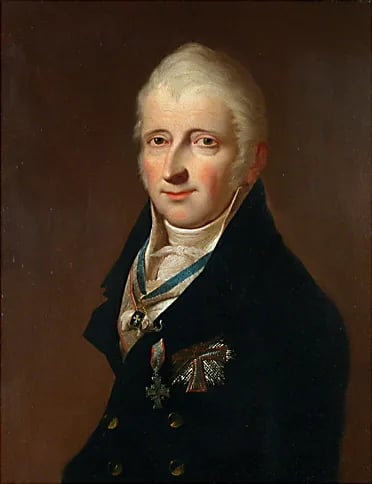 Porträt von Ove Ramel Sehested (1757–1838) – Gedenkseite