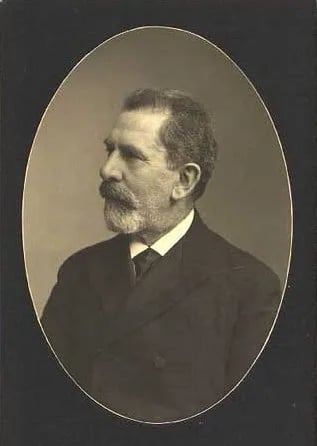 Portrait of P.G.C. Jensen (1840–1911) – memorial page