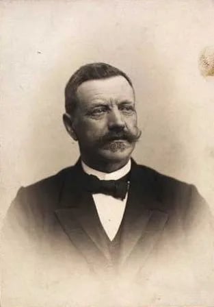 Portrait of P.P. Gram (1850–1923) – memorial page