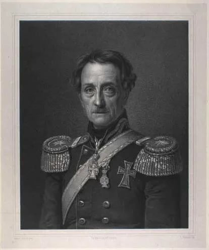 Porträt von Peter Friderich Quaade (1779–1850) – Gedenkseite