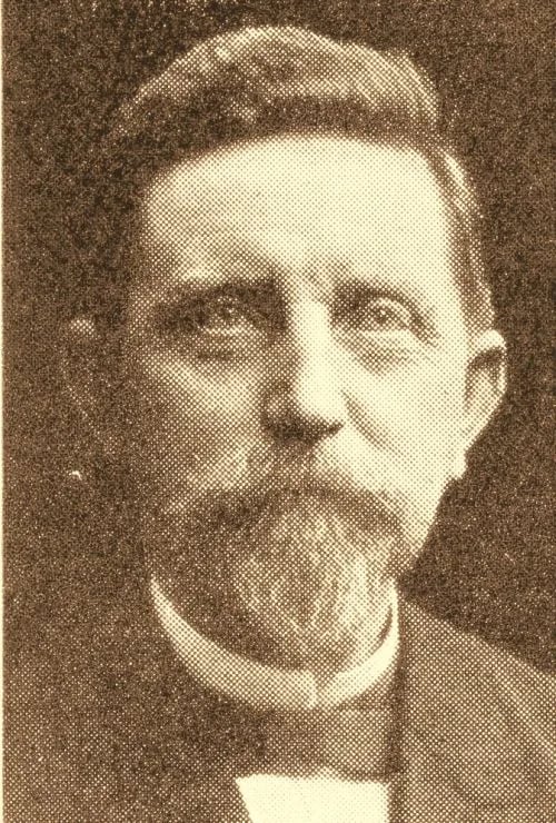 Porträt von Rasmus Christiansen (1840–1928) – Gedenkseite