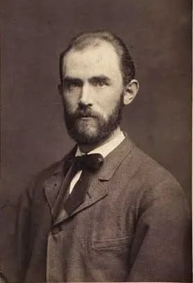 Porträt von Reinhold Mejborg (1845–1898) – Gedenkseite