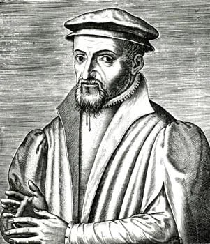 Porträt von Petrus Viret (1511–1571) – Gedenkseite