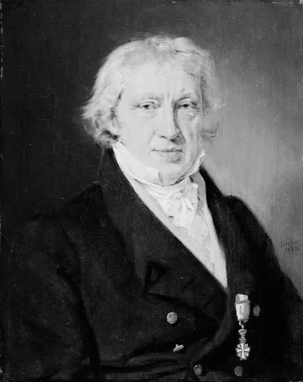 Porträt von Søren Nicolaus Johan Bloch (1772–1862) – Gedenkseite