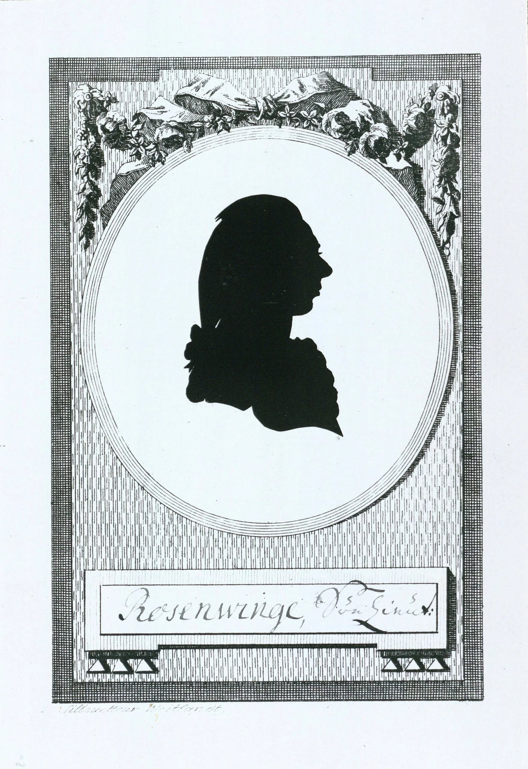 Portrait of Sigvart Urne Rosenvinge (1758–1820) – memorial page