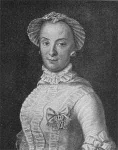 Portrait of Sophie Louise Holck-Winterfeldt (1736–1793) – memorial page