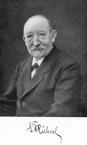 Portrait of Sophus Frederik Kühnel (1851–1930) – memorial page